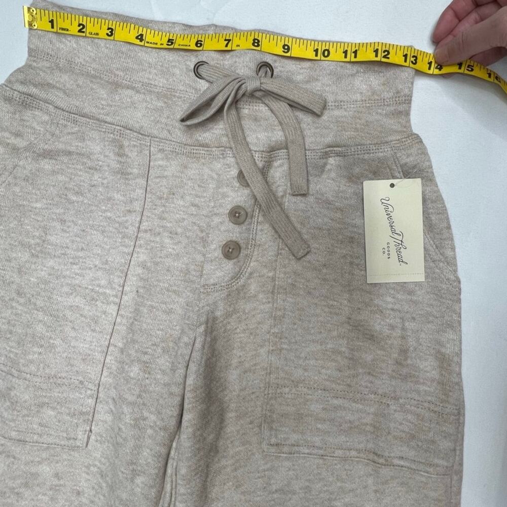 Universal Thread Oatmeal Jogger Pants Drawstring Lounge Casual NWT XS - Picture 8 of 11